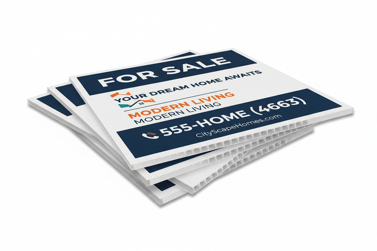 8mm Coroplast Signs