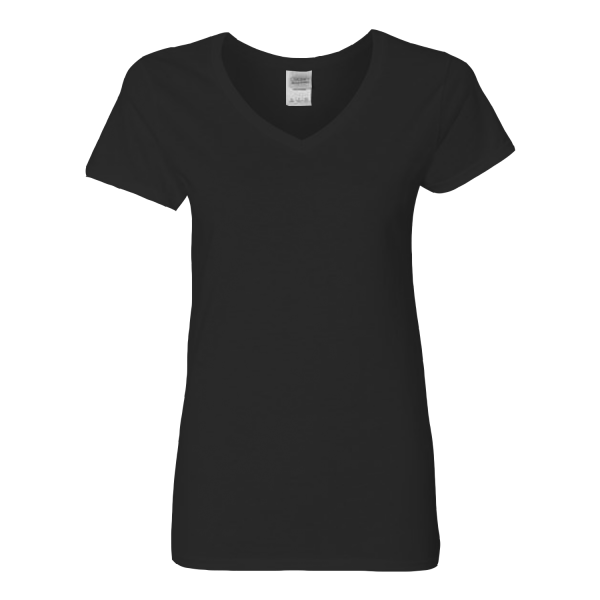 Gildan Heavy Cotton Women’s V-Neck T-Shirt 5V00L