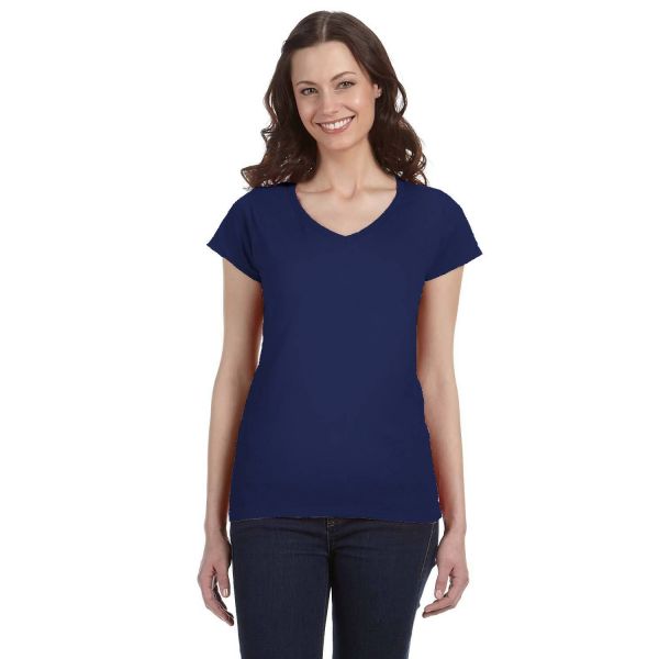 Gildan Ladies' SoftStyle® Fitted V-Neck T-Shirt