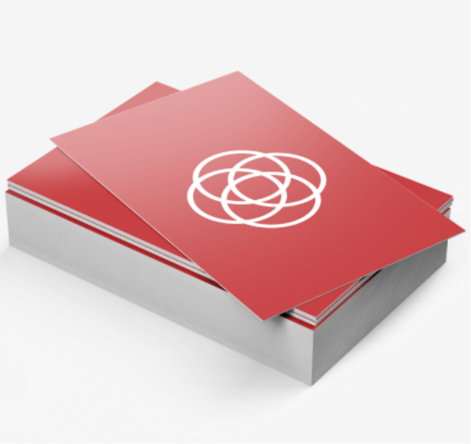 Silk Laminated Business Cards
