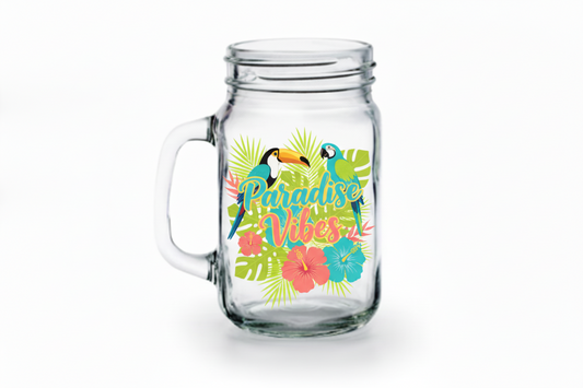 12oz Clear Mason Jars