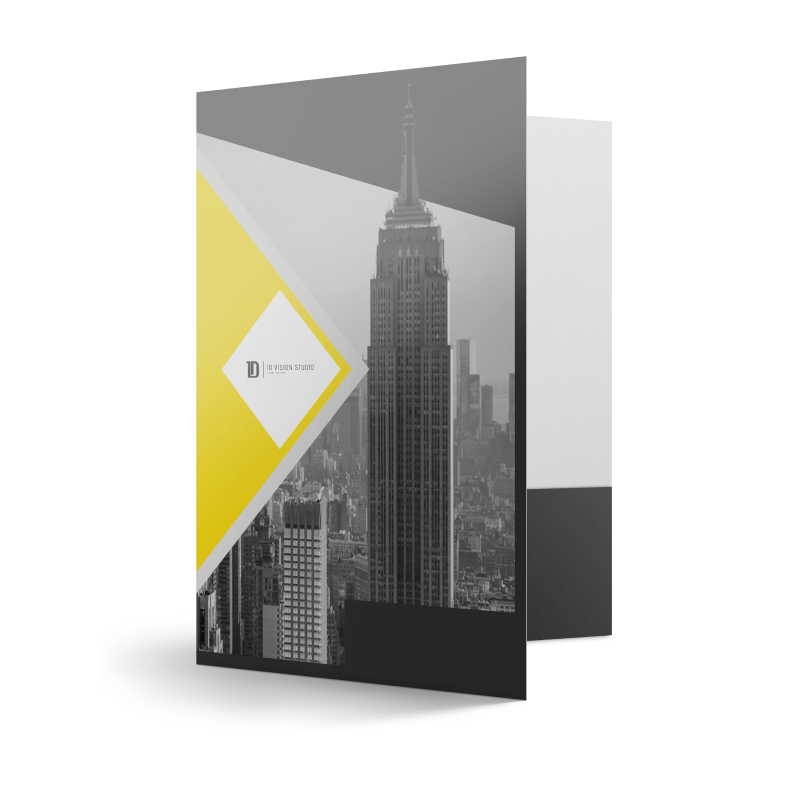 Presentation Folders 14pt + Matte Finish