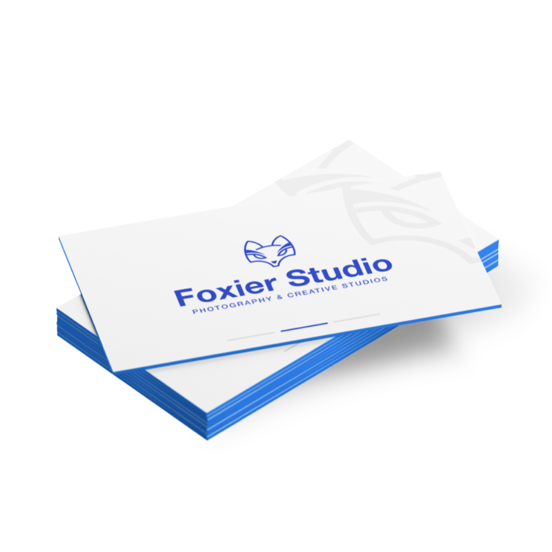 Extra Thick Painted Edge Business Cards