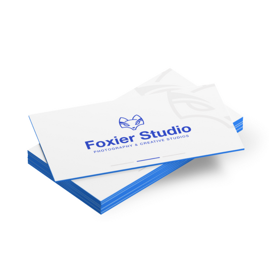 Extra Thick Painted Edge Business Cards