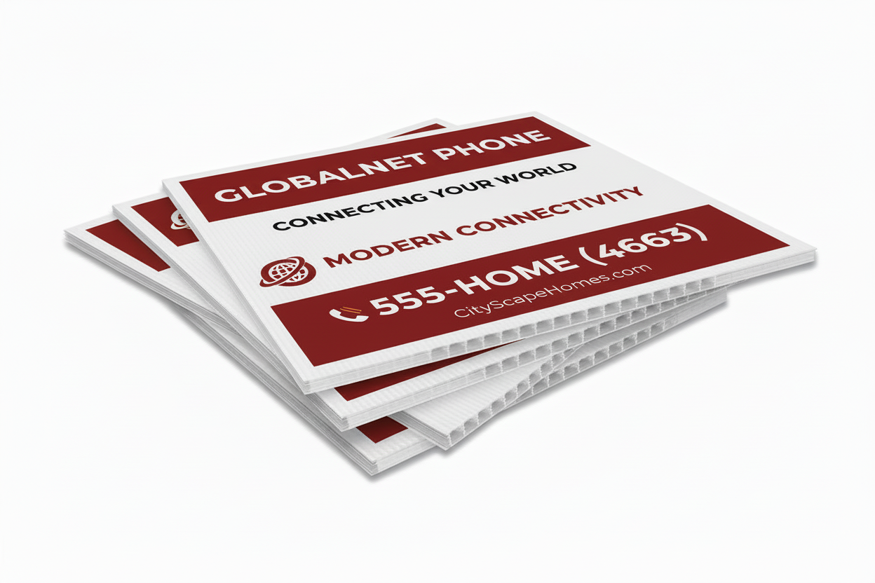 4mm Coroplast Signs