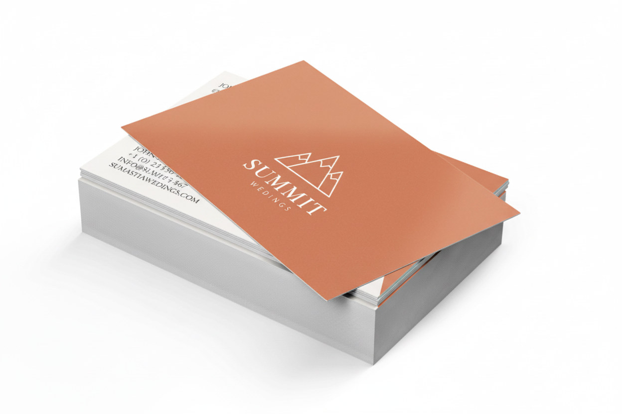 Soft Touch Laminated Business Cards